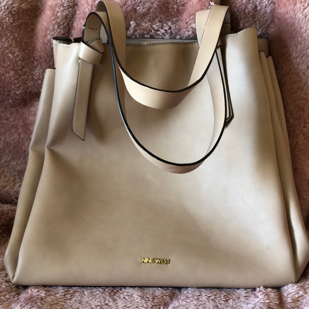 Nine West large Tote dusty Rose